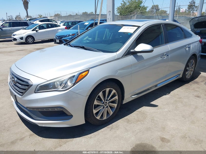 2017 HYUNDAI SONATA SPORT - 5NPE34AFXHH584008