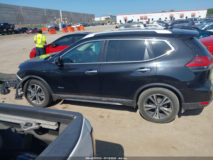 2017 Nissan Rogue Hybrid Sl VIN: 5N1ET2MT4HC779499 Lot: 42707019