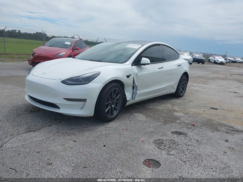 Vin: 5yj3e1eb1nf101829, lot: 43200226, tesla model 3 long range dual motor all-wheel drive 20222