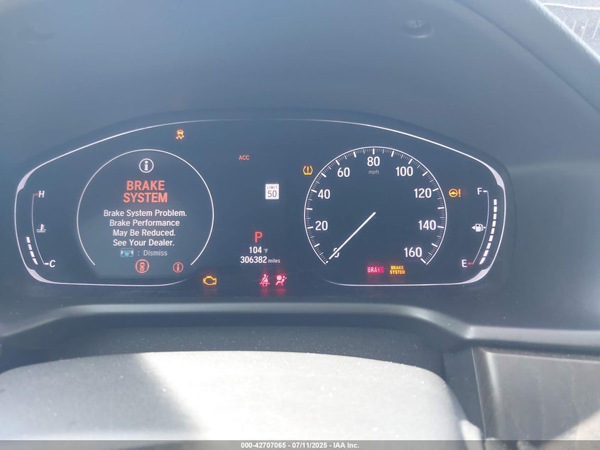 2018 Honda Accord Touring VIN: 1HGCV1F95JA144599 Lot: 42707065