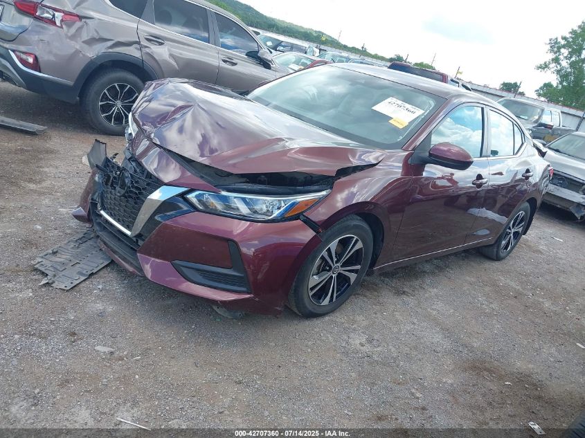 2022 Nissan Sentra Sv Xtronic Cvt