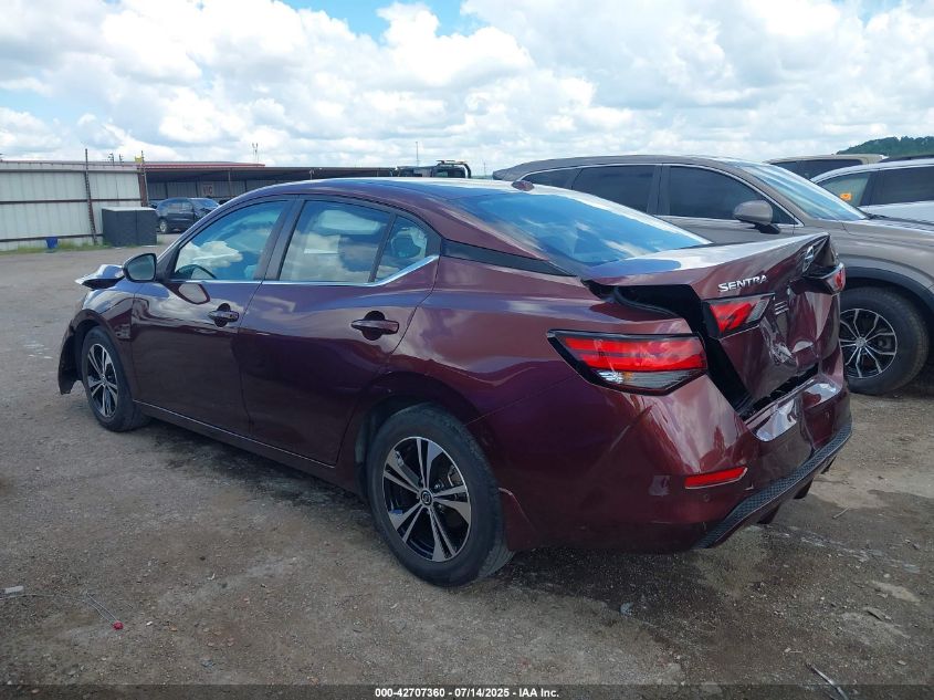 2022 Nissan Sentra Sv Xtronic Cvt