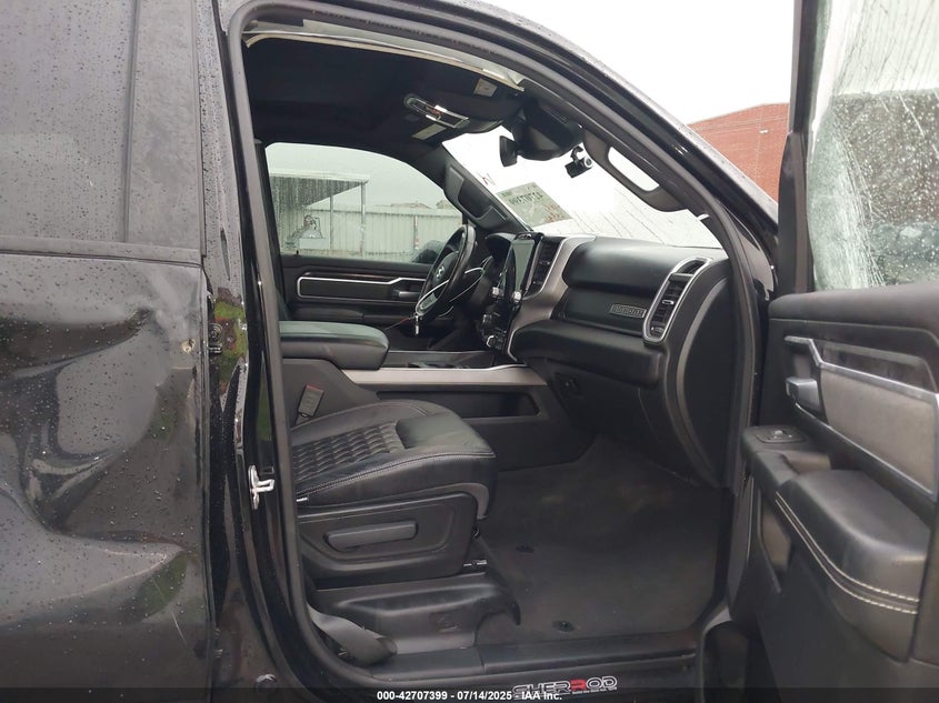 2022 Ram 1500 5.7 Black Lot 111042707399 Vin 1C6SRFFT0NN424234