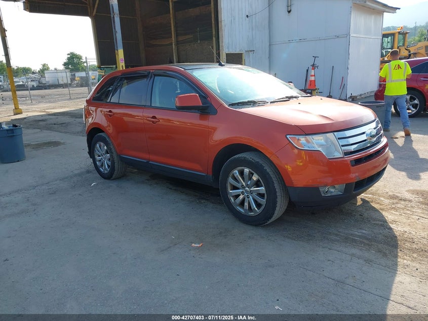 2FMDK48C38BA93443 2008 Ford Edge Sel auction photo 1