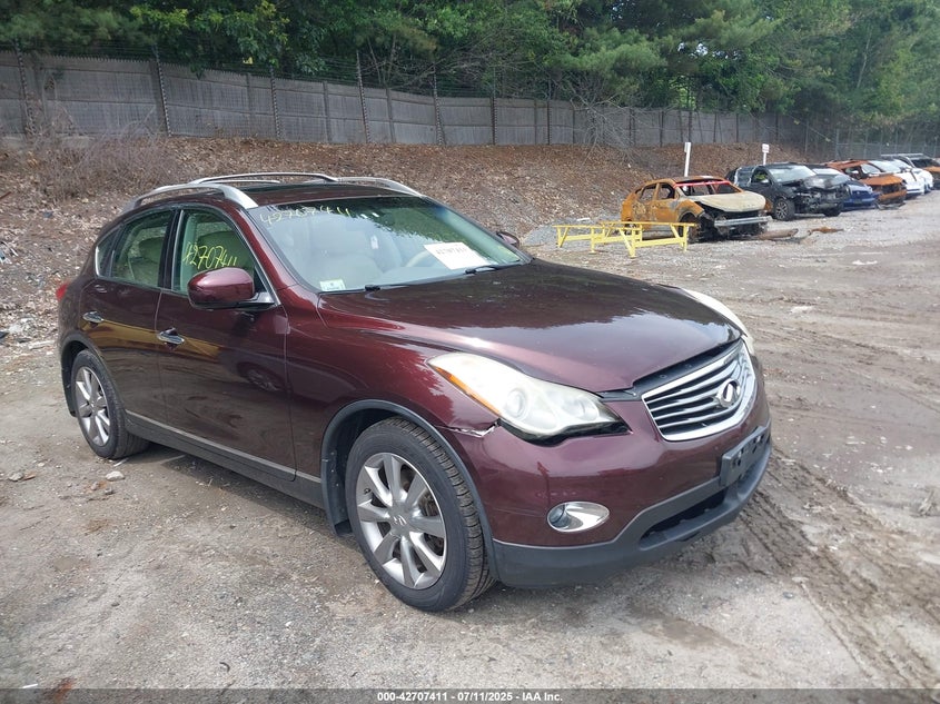 Vin: jn1aj0hr1bm852070, lot: 43200583, infiniti ex35 journey 20111