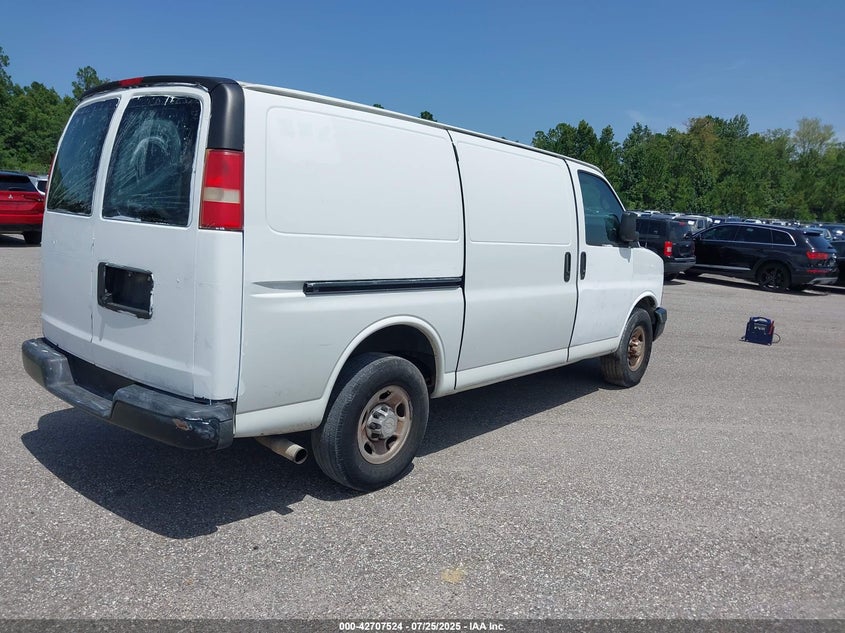 Vin: 1gcwgfcf2f1184210, lot: 43200696, chevrolet express 2500 work van 20154