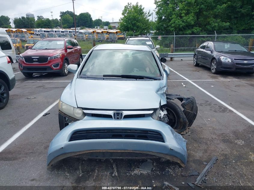 2006 Honda Civic Hybrid VIN: JHMFA36226S005990 Lot: 42707798