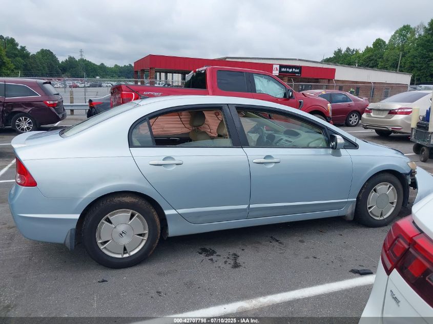 2006 Honda Civic Hybrid VIN: JHMFA36226S005990 Lot: 42707798