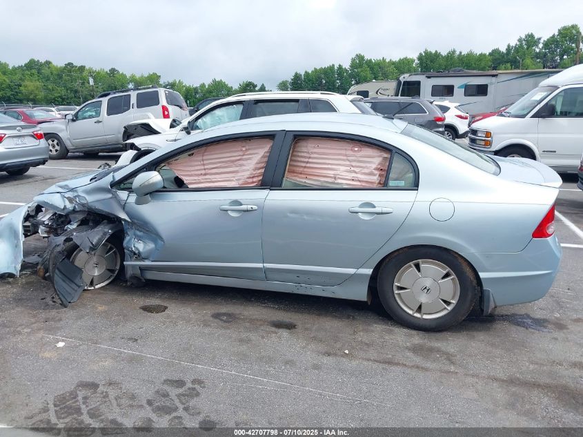2006 Honda Civic Hybrid VIN: JHMFA36226S005990 Lot: 42707798