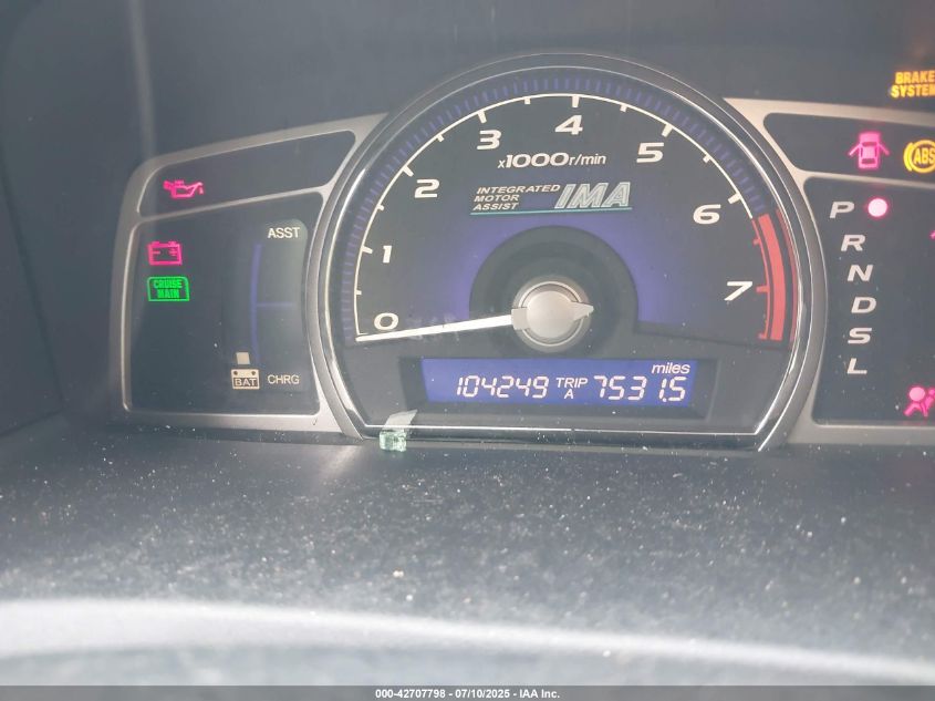 2006 Honda Civic Hybrid VIN: JHMFA36226S005990 Lot: 42707798