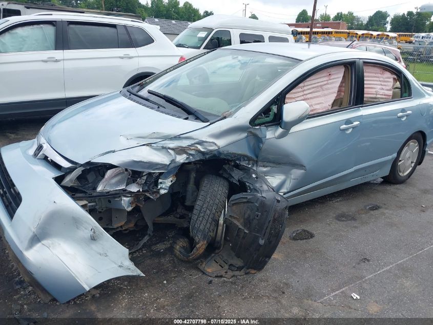 2006 Honda Civic Hybrid VIN: JHMFA36226S005990 Lot: 42707798