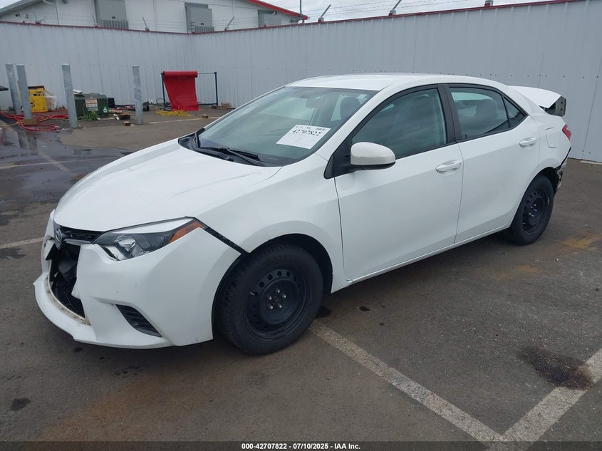 2015 TOYOTA COROLLA LE - 5YFBURHE0FP252153