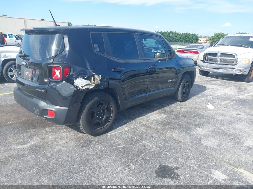 2016 JEEP RENEGADE SPORT - ZACCJAAT6GPD68776