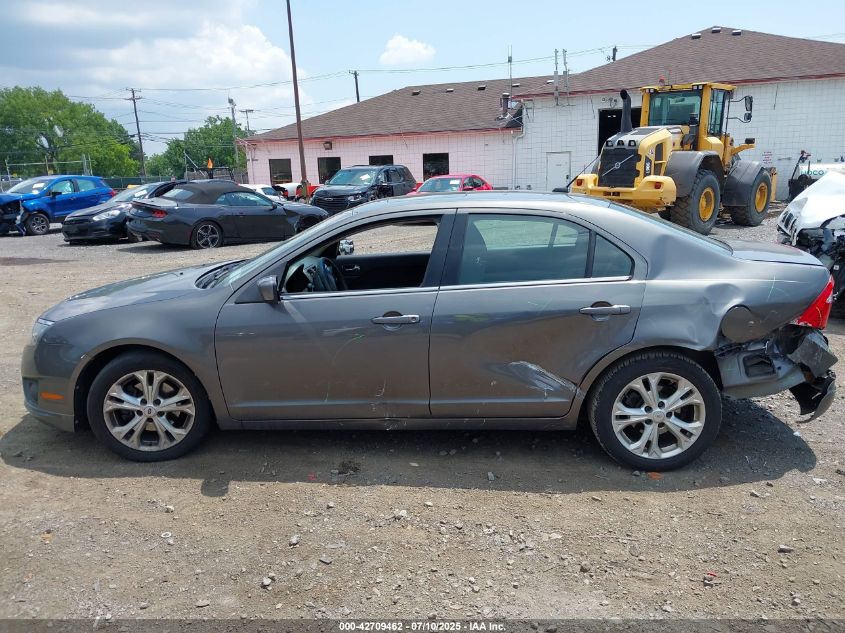 2012 Ford Fusion Se VIN: 3FAHP0HAXCR129255 Lot: 42709462