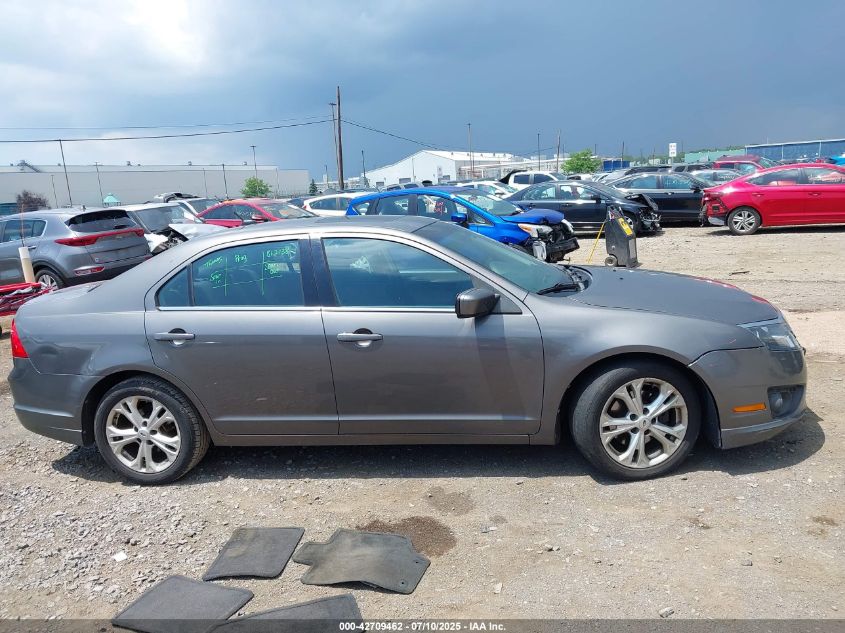 2012 Ford Fusion Se VIN: 3FAHP0HAXCR129255 Lot: 42709462