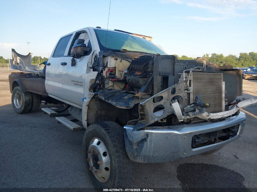 2021 Chevrolet Silverado 4500Hd 1Wt white truck diesel 1HTKJPVKXMH213413 photo #1