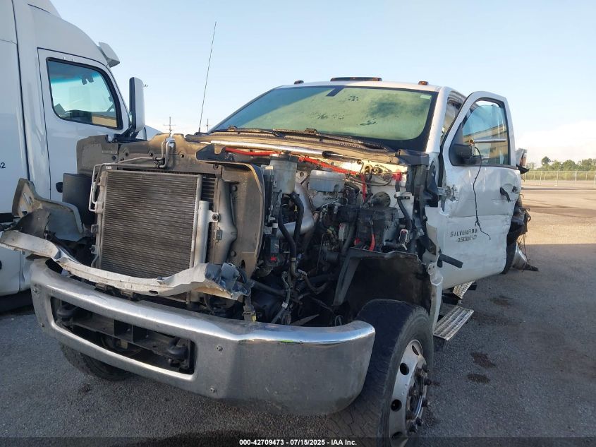 2021 Chevrolet Silverado 4500Hd 1Wt white truck diesel 1HTKJPVKXMH213413 photo #3