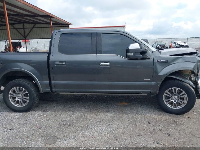 2015 Ford F-150 Platinum VIN: 1FTEW1EG5FFA22758 Lot: 42709555