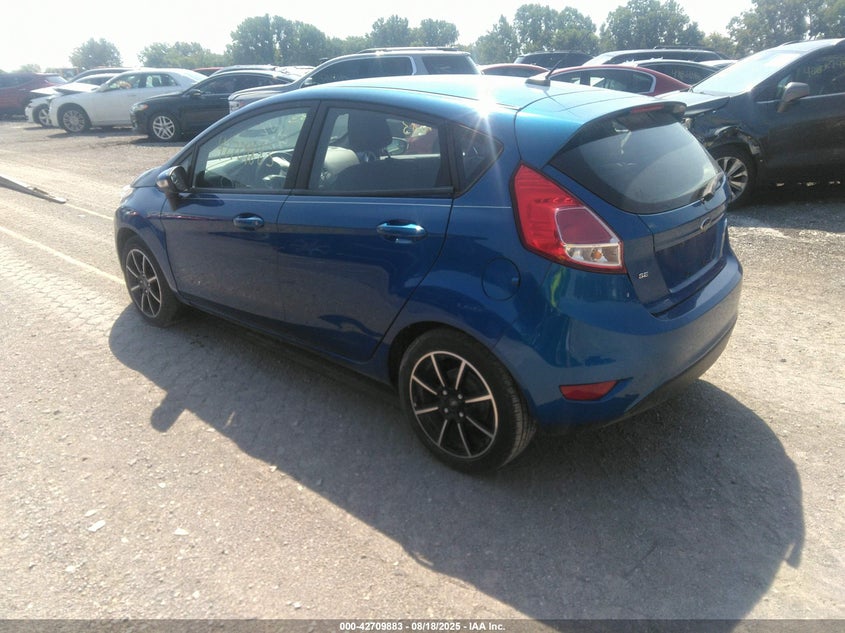 Vin: 3fadp4ej5jm119785, lot: 43203055, ford fiesta se 20183