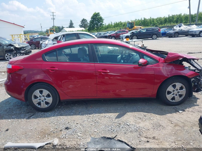 2016 KIA FORTE LX - KNAFX4A66G5541614