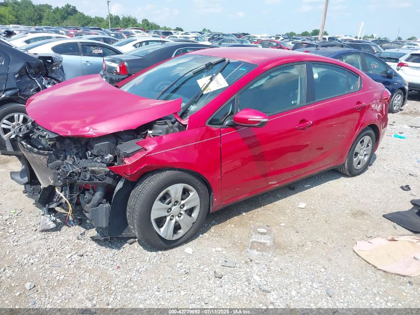 2016 KIA FORTE LX - KNAFX4A66G5541614