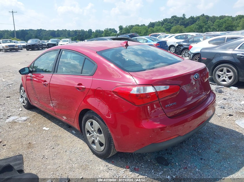 2016 KIA FORTE LX - KNAFX4A66G5541614