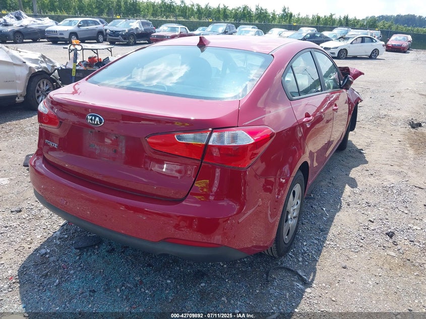 2016 KIA FORTE LX - KNAFX4A66G5541614
