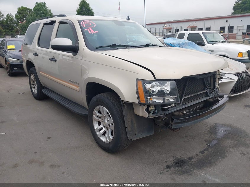 1GNFC13C08R258269 2008 Chevrolet Tahoe Ls auction photo 1