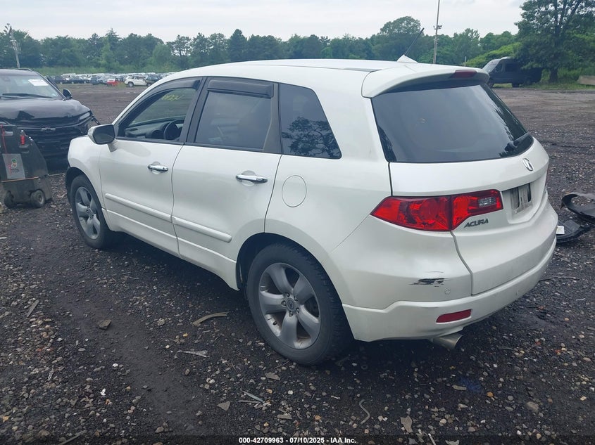 2008 Acura Rdx white other gasoline 5J8TB18598A000552 photo #4