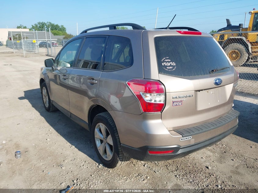 2015 SUBARU FORESTER 2.5I PREMIUM - JF2SJADC5FH825401