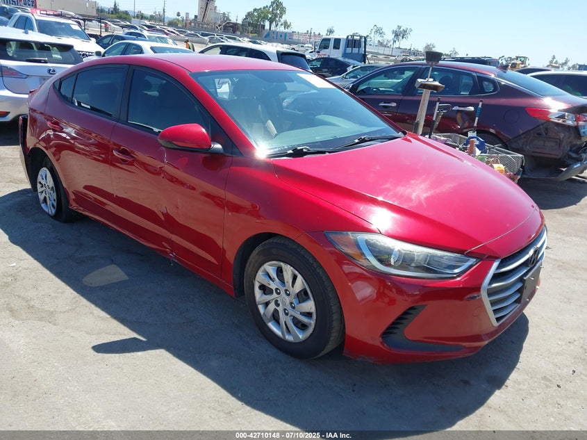 KMHD74LF0JU547375 2018 Hyundai Elantra Se auction photo 1