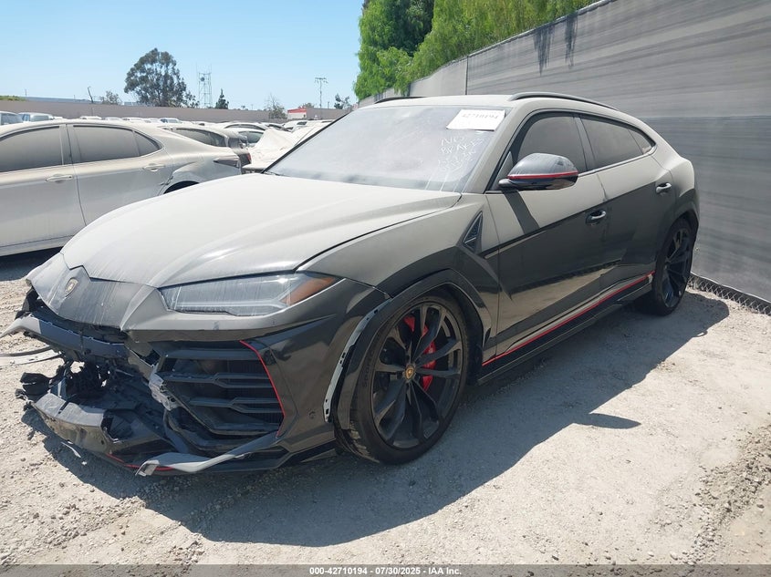 Vin: zpbua1zlxlla09592, lot: 43203366, lamborghini urus 20202