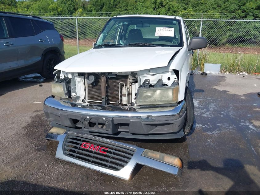 2006 GMC Canyon Work Truck VIN: 1GTCS148968135954 Lot: 42710285