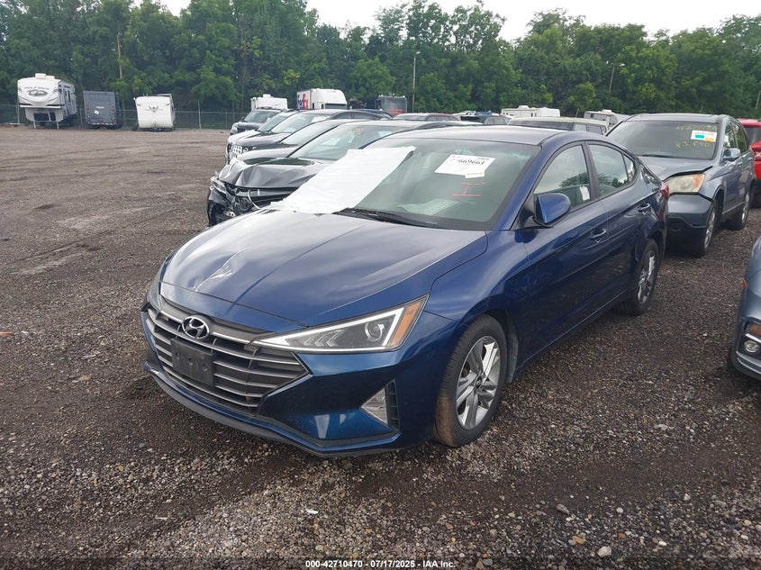 VIN 5NPD84LF0LH560092 2020 HYUNDAI ELANTRA SEL