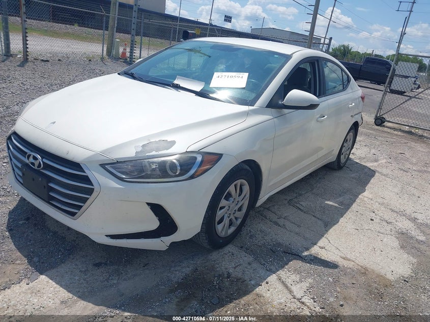 VIN 5NPD74LF1HH208827 2017 HYUNDAI ELANTRA SE