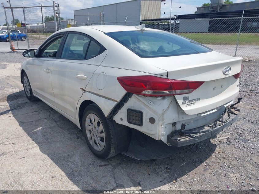 VIN 5NPD74LF1HH208827 2017 HYUNDAI ELANTRA SE