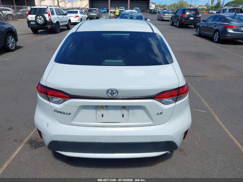 2020 Toyota Corolla Le VIN: JTDEPRAE9LJ025073 Lot: 42711349