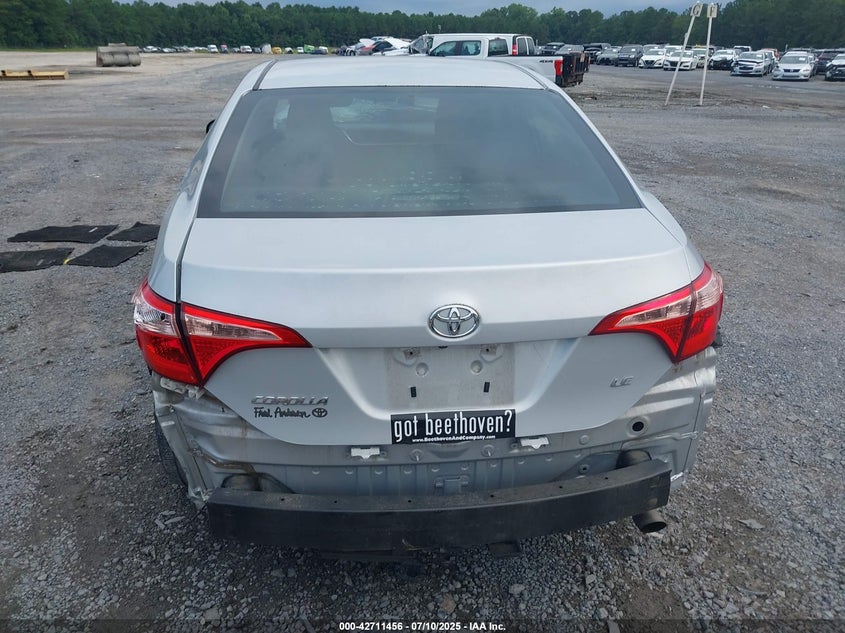 VIN 2T1BURHE5KC175824 2019 TOYOTA COROLLA LE