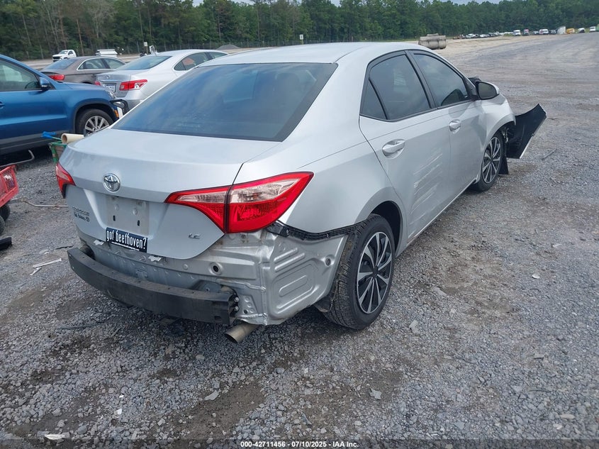 VIN 2T1BURHE5KC175824 2019 TOYOTA COROLLA LE