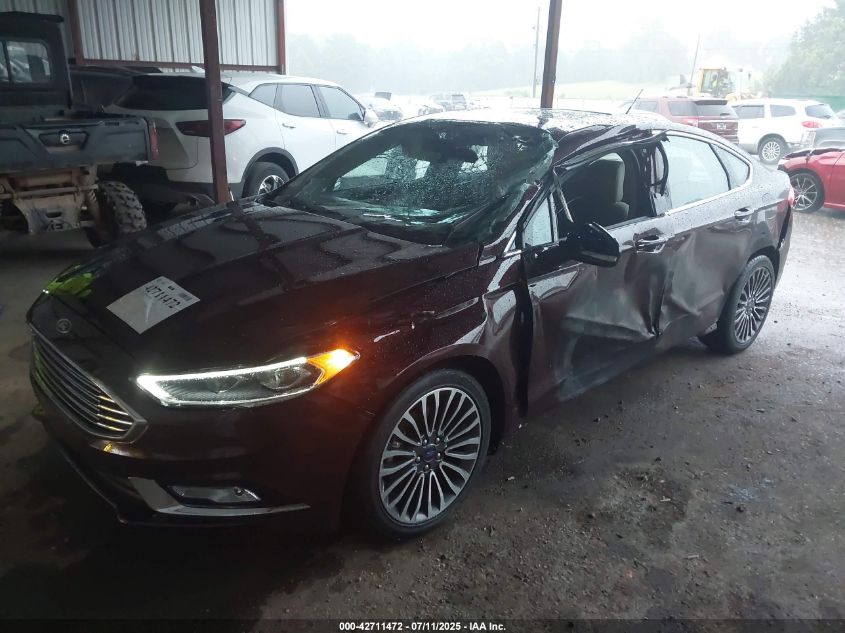 2017 Ford Fusion Se VIN: 3FA6P0HD9HR175183 Lot: 42711472