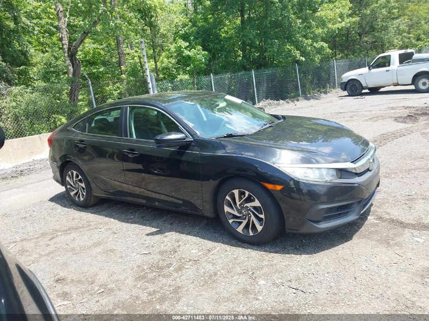 2018 Honda Civic Ex VIN: 19XFC2F77JE026895 Lot: 42711483