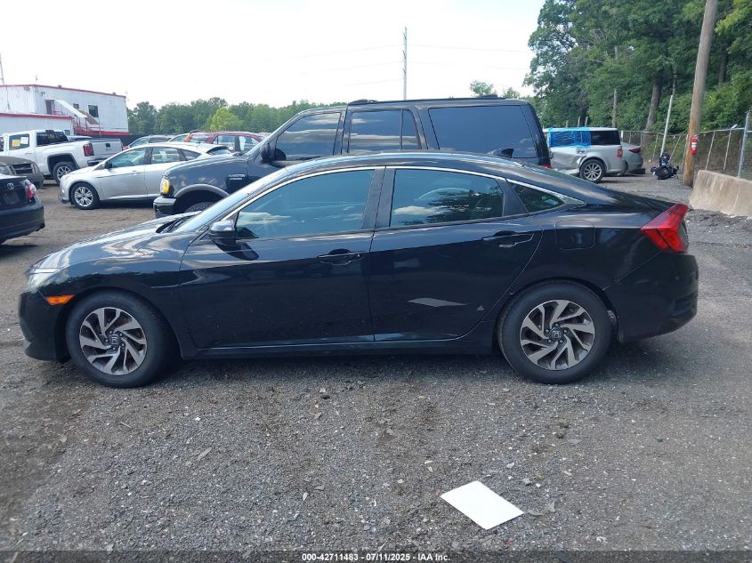 2018 Honda Civic Ex VIN: 19XFC2F77JE026895 Lot: 42711483