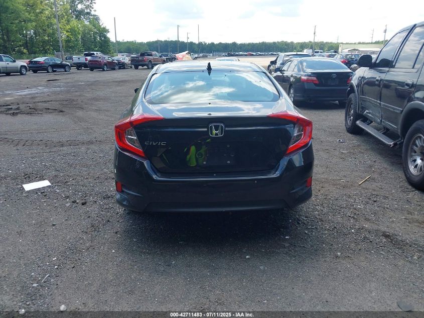 2018 Honda Civic Ex VIN: 19XFC2F77JE026895 Lot: 42711483