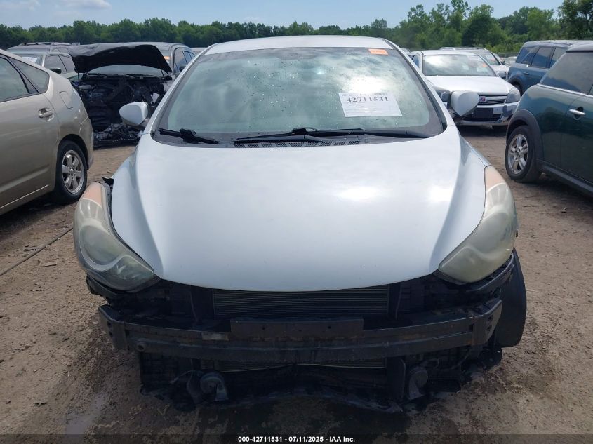 2012 Hyundai Elantra Gls VIN: 5NPDH4AE2CH072806 Lot: 42711531