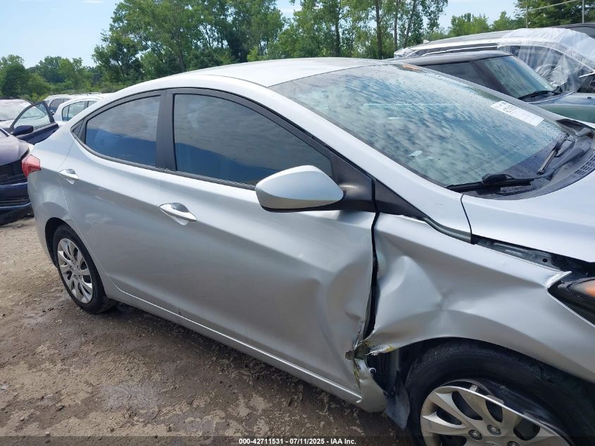 2012 Hyundai Elantra Gls VIN: 5NPDH4AE2CH072806 Lot: 42711531