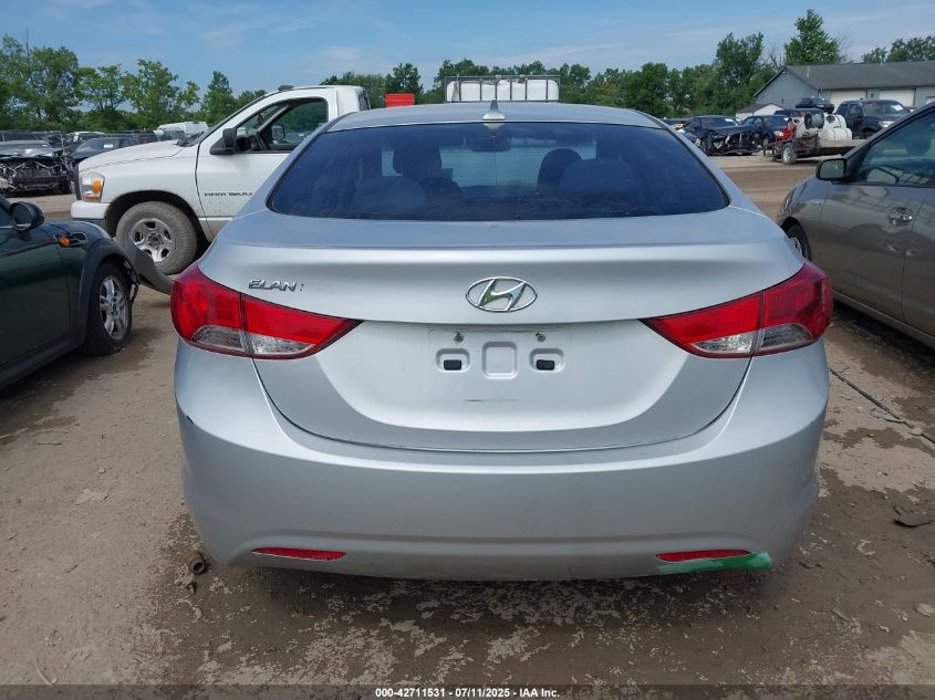 2012 Hyundai Elantra Gls VIN: 5NPDH4AE2CH072806 Lot: 42711531