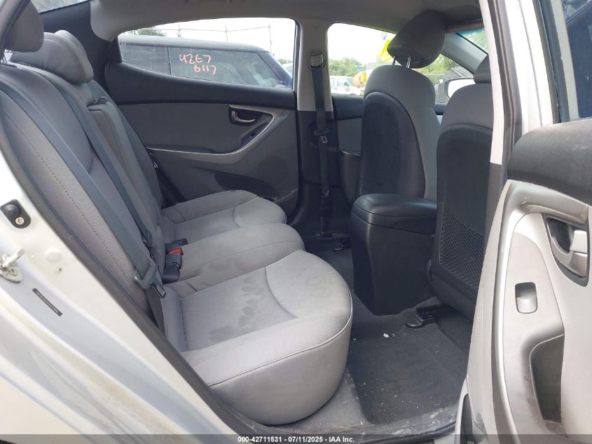 2012 Hyundai Elantra Gls VIN: 5NPDH4AE2CH072806 Lot: 42711531