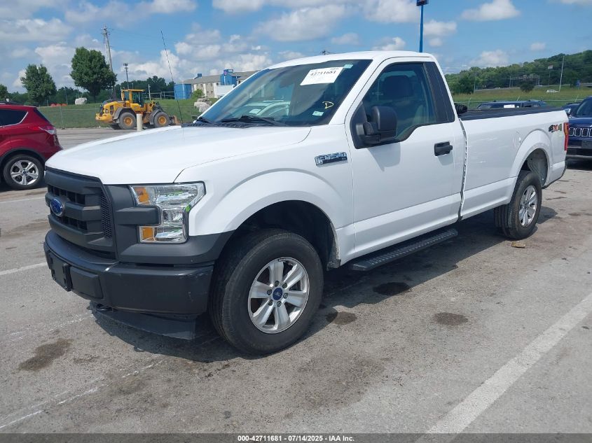 2017 Ford F-150 Xl white truck gasoline 1FTMF1E84HKD86507 photo #3