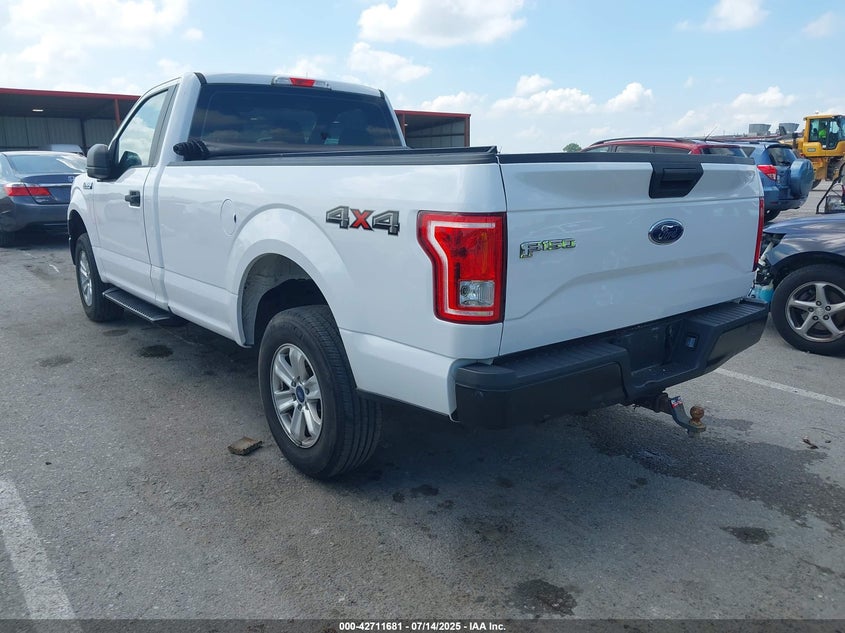 2017 Ford F-150 Xl white truck gasoline 1FTMF1E84HKD86507 photo #4