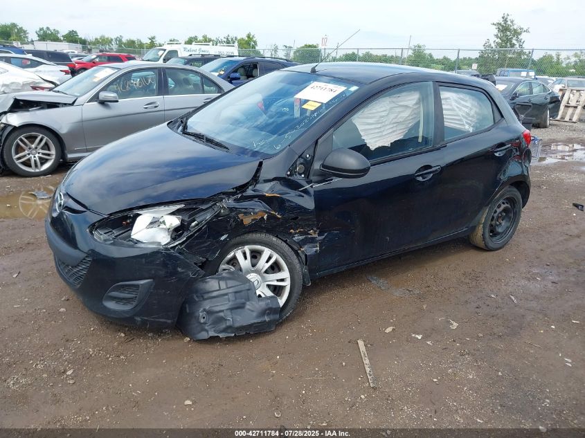 2012 Mazda Mazda2 Sport VIN: JM1DE1KY2C0148702 Lot: 42711784